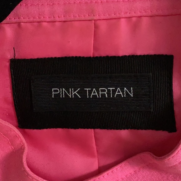 Pink Tartan blazer size XS - Picture 2 of 2